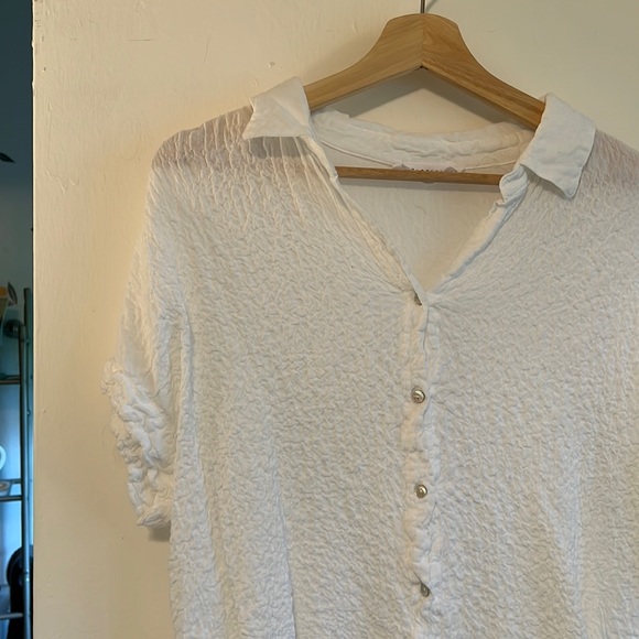 Crinkle top blouse - Picture 1 of 2